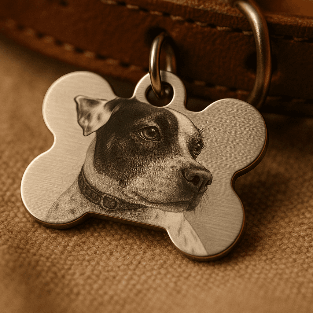 Chapa mascota (carboncillo)