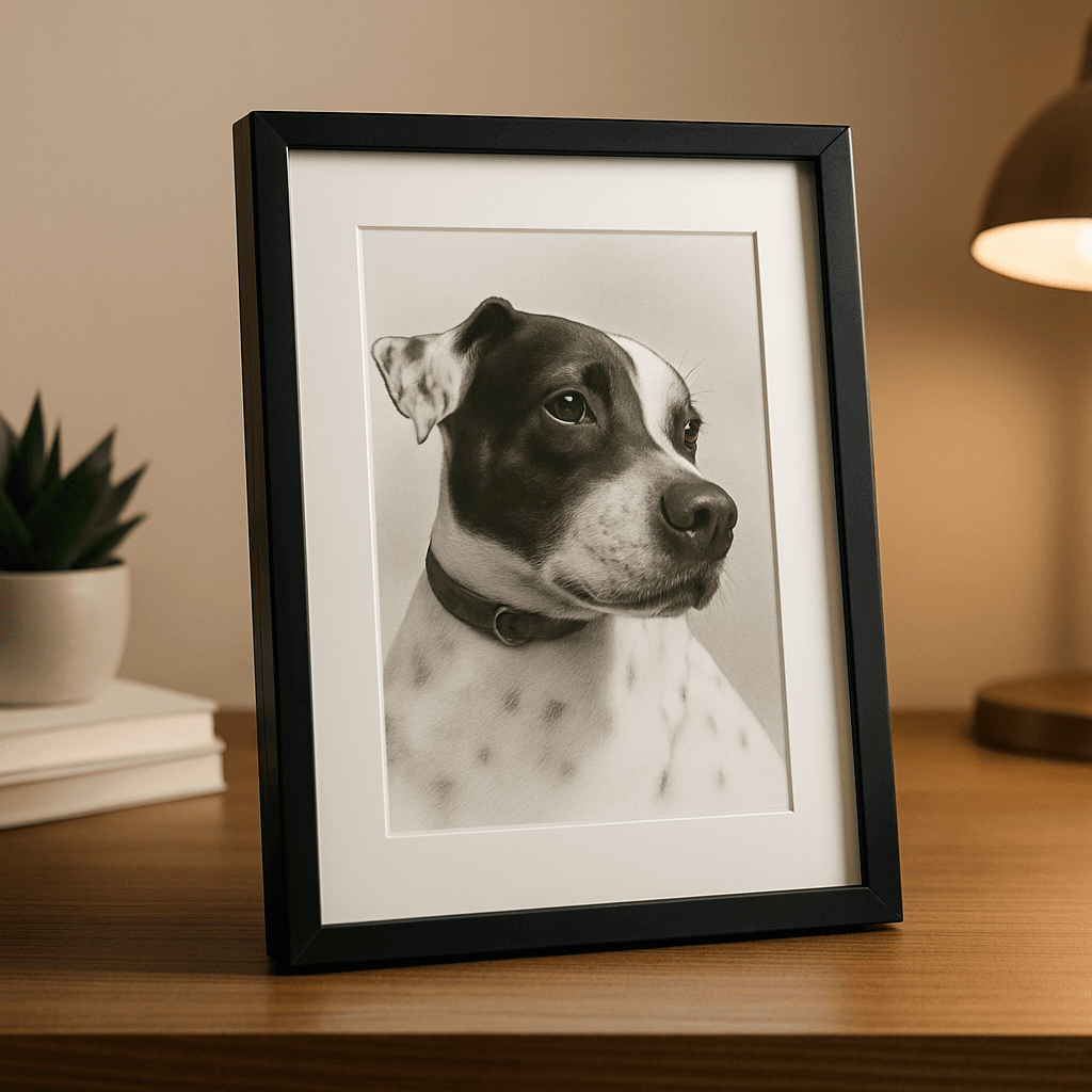 Cuadro escritorio (carboncillo)